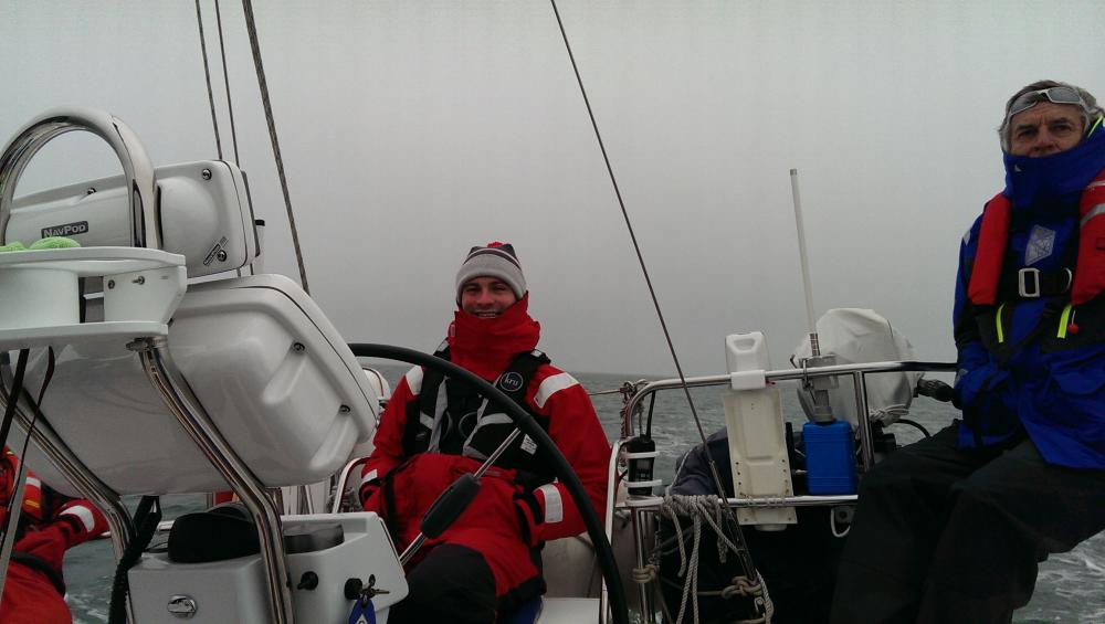 Sailing in the mist and murk!